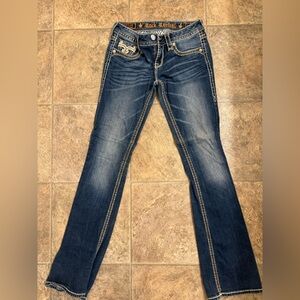 Rock Revival Dark Blue Boot Cut Jeans